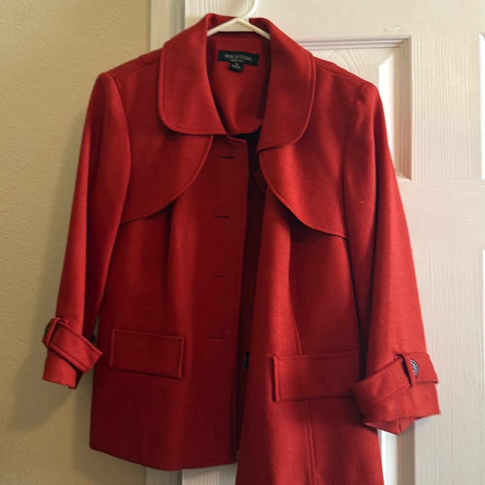 Red Blazer Jacket - image 1